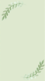 Sage Green Leaves Wallpaper for Phone Ultra HD