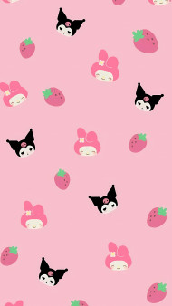 Sanrio Cute Pink Phone Background