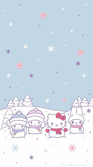 Soft Sanrio Phone Wallpaper 4K
