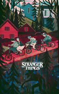 Stranger Things Close-Up Cycling Moment HD Phone Pic