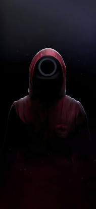Ultra HD Squid Game Pink Soldiers Phone Background