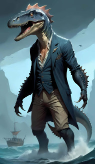 Velociraptor Chase Scene Wallpaper