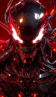 Venom Attack Mode 4K Wallpaper