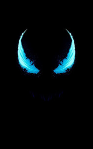 Venom Eye Dark Mode Wallpaper