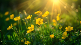 Vibrant Flower Desktop Background in 4K