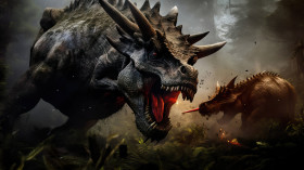 Wild Dinosaur Image to Decorate Your Digital Space